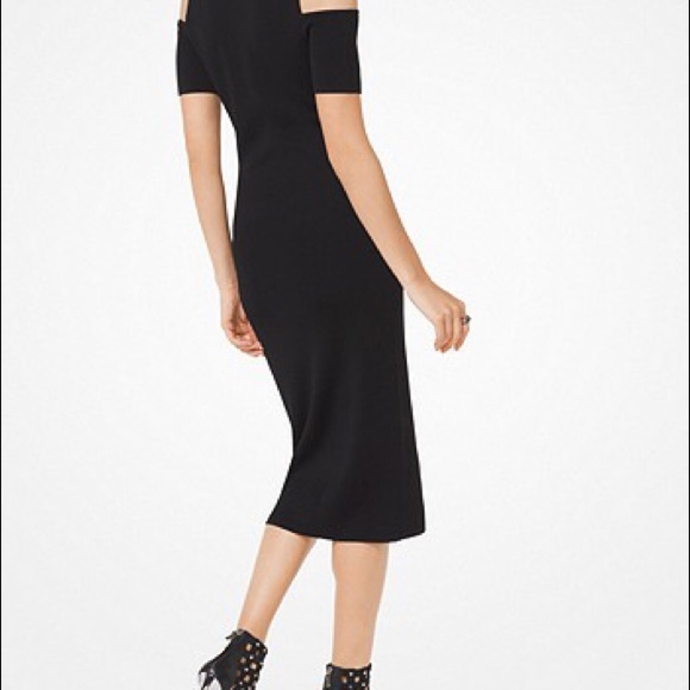 Michael Kors Cold Shoulder Dress - Picture 2 of 6